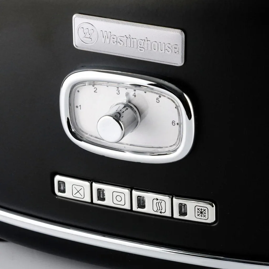 Retro Toaster - 2-slice Toaster - Black