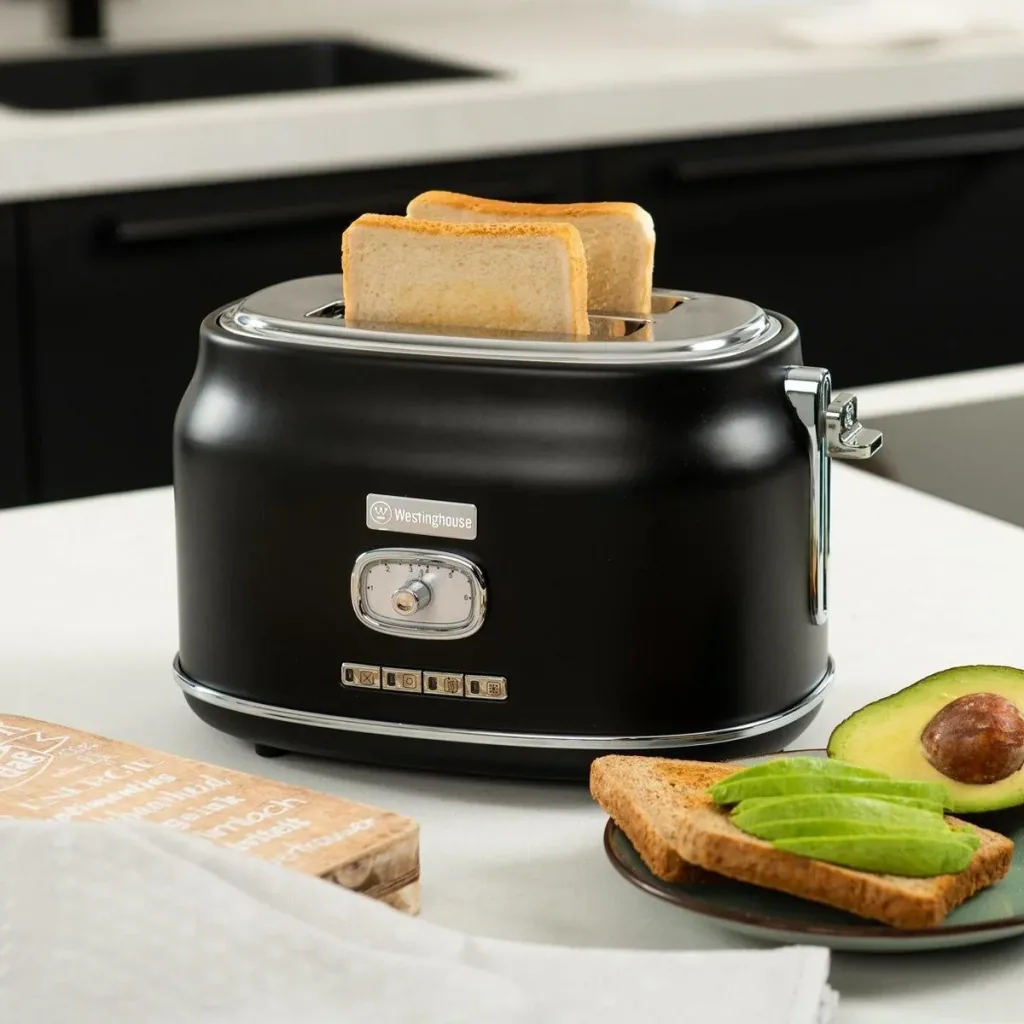 Retro Toaster - 2-slice Toaster - Black