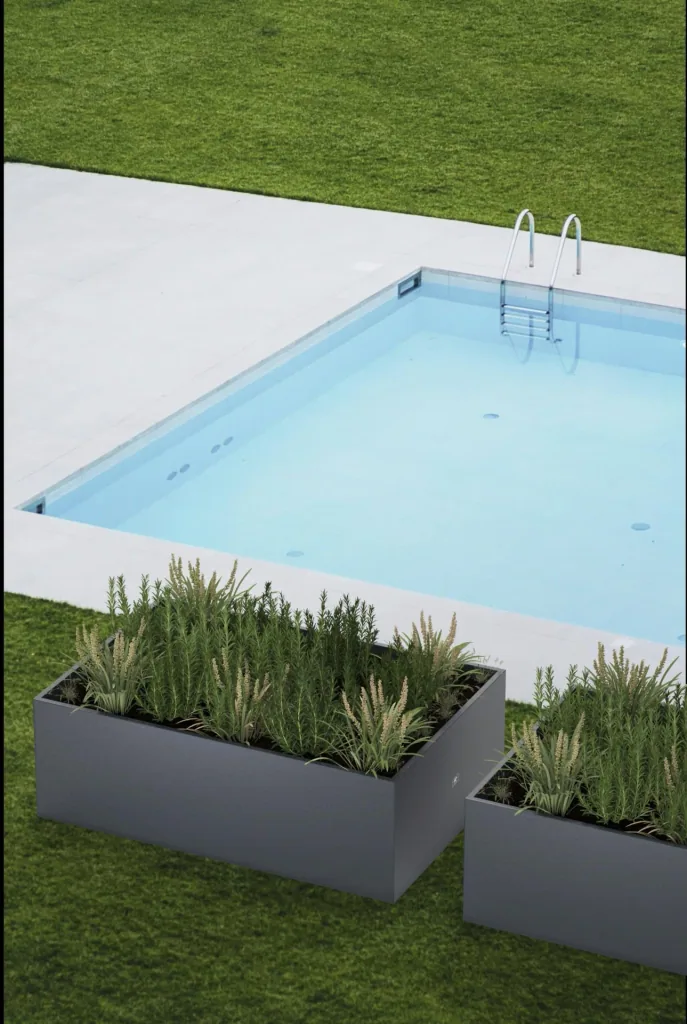 Planter 150 x 100 x 50 anthracite