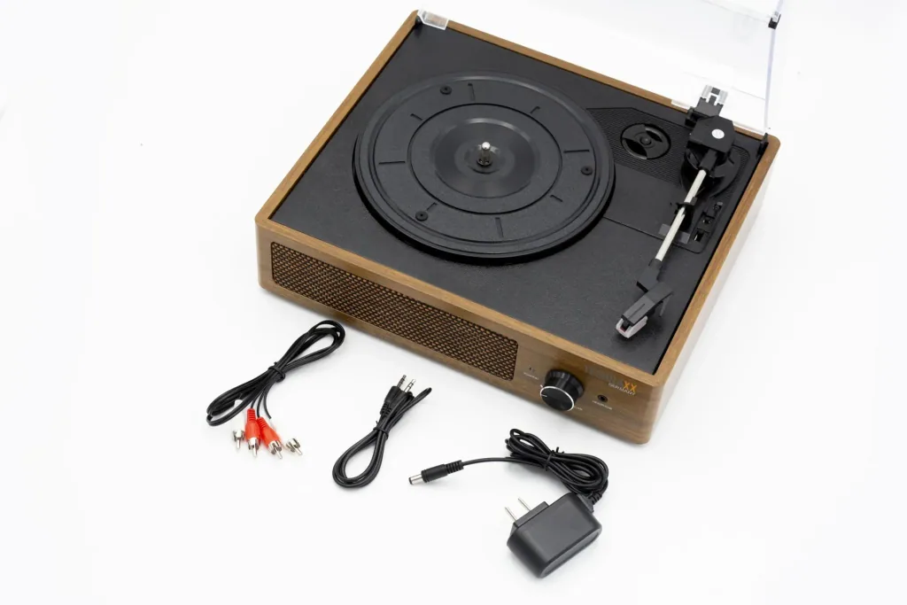 Retro record player with recording function, Bluetooth