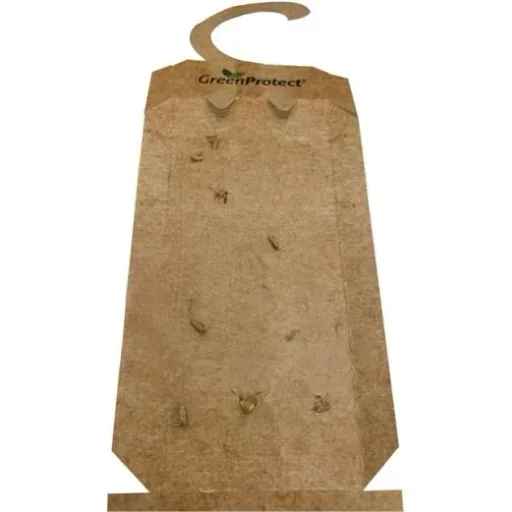 Green Protect moth trap with hanging hook