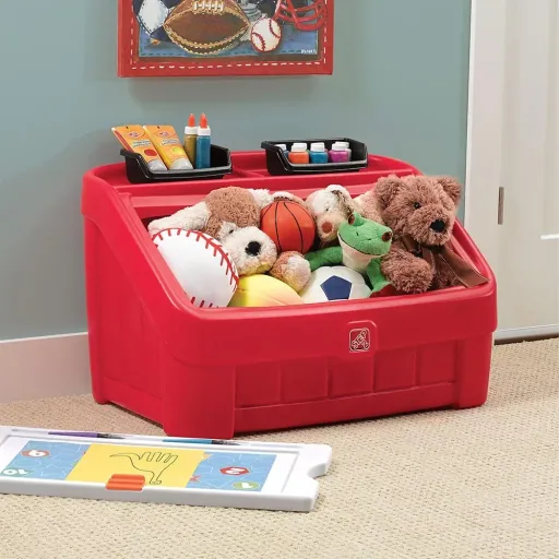 2-in-1 Toy Box & Art Cover