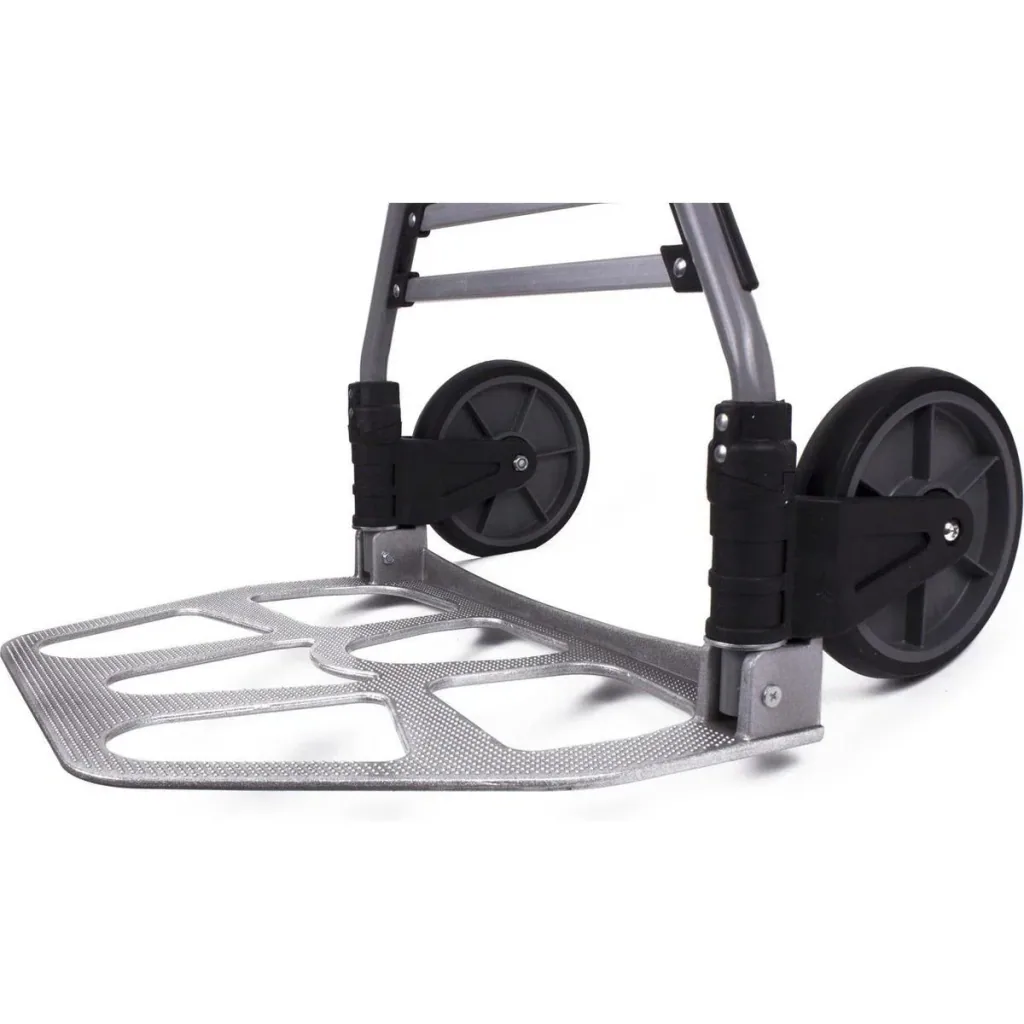 Foldable trolley - 51x48.5x107 cm - max 120 kg - aluminum