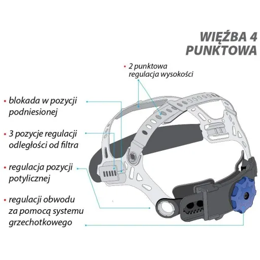Automatic/ self-dimming welding helmet - DIN 9-13