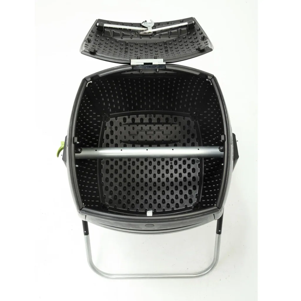 Lifetime Premium Composter 189 L 77×75×112 cm Black – Easily Rotatable Drum