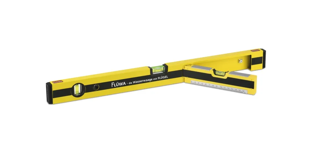 FLÜWA spirit level with wings, 60 cm