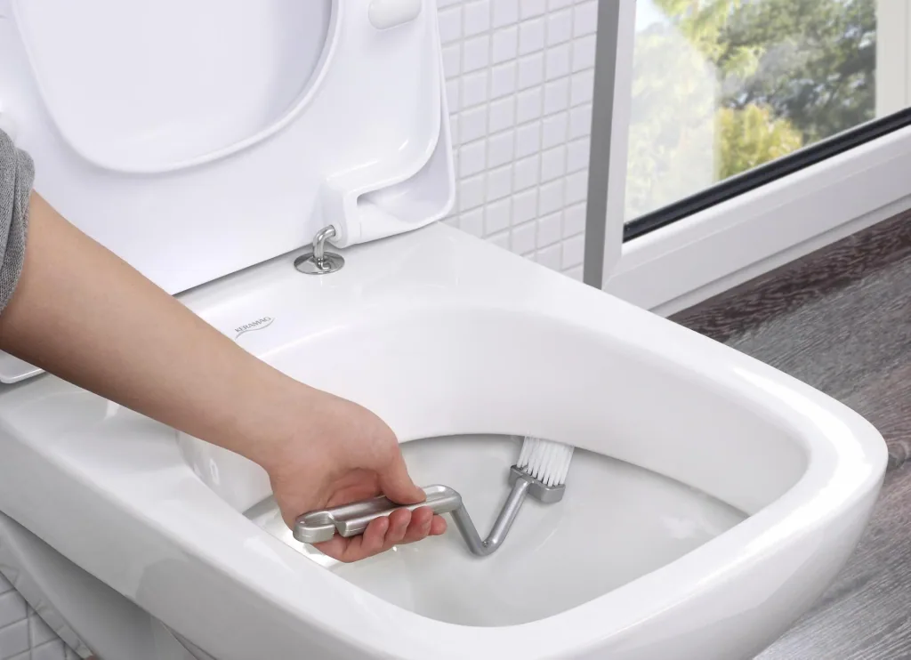toilet rim brush
