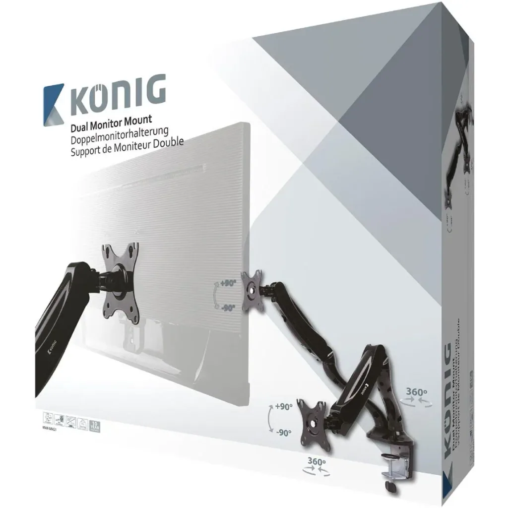 Monitor mount fully movable 10 - 32 " 6 kg