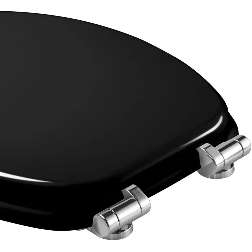 Toilet seat/ WC seat - Black - with Soft Close