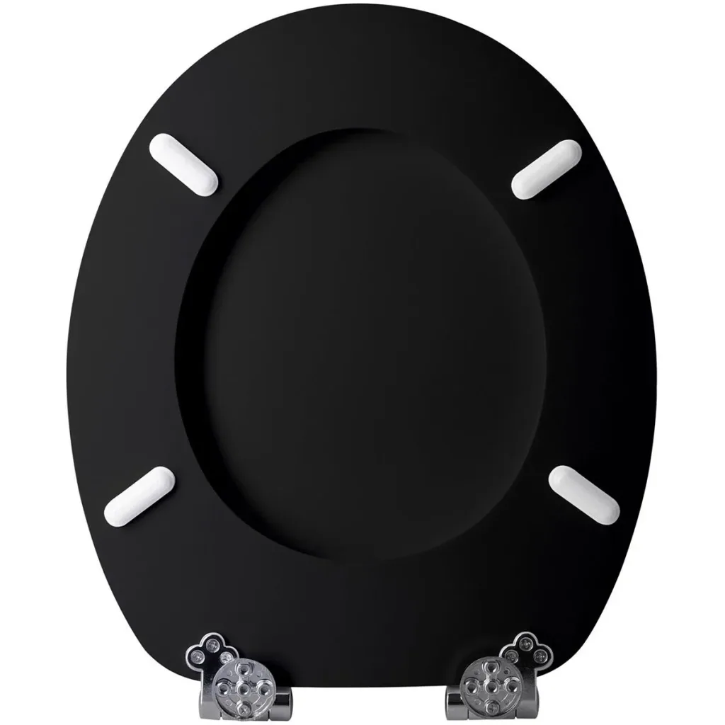 Toilet seat/ WC seat - Black - with Soft Close