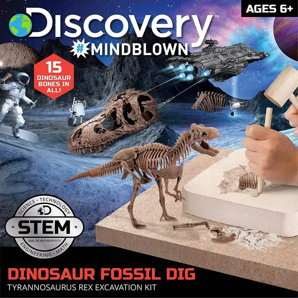 Discovery Mindblow - Dinosaur Dig " " 3D Puzzle - Excavation Set - Archaeology