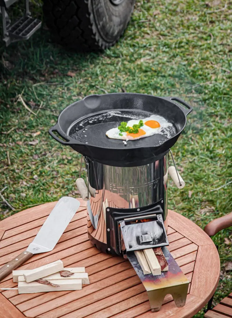 Fire pan with handles (without feet)