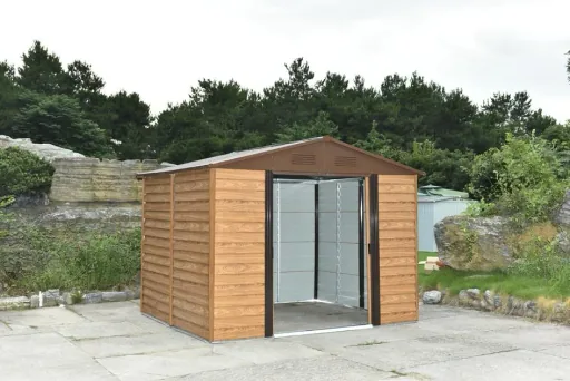 Tool shed FRANKFURT II 1112, wood look