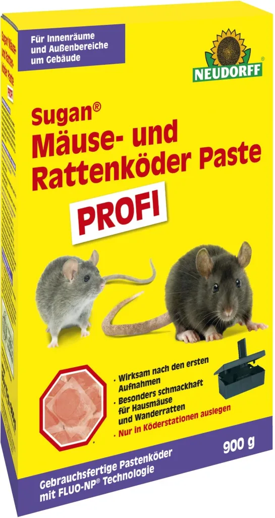 Sugan Mouse and Rat Bait "Professional" - 900 g