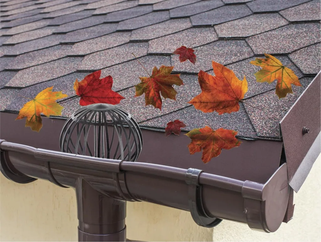 Set of 2 rain pipe grilles