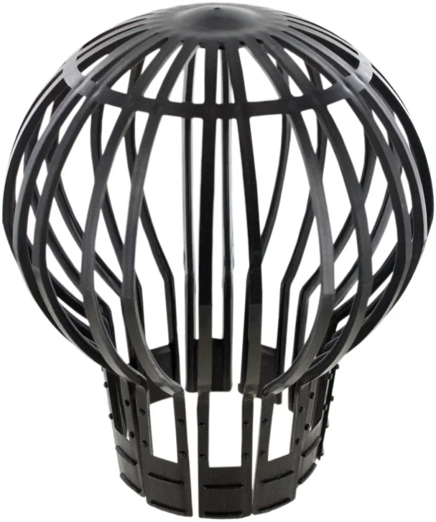Set of 2 rain pipe grilles