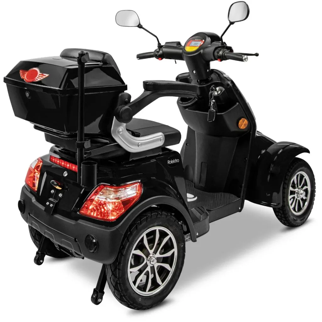 E-Quad 25 V3 Lithium Black, 1,000 Watt + Cup Holder