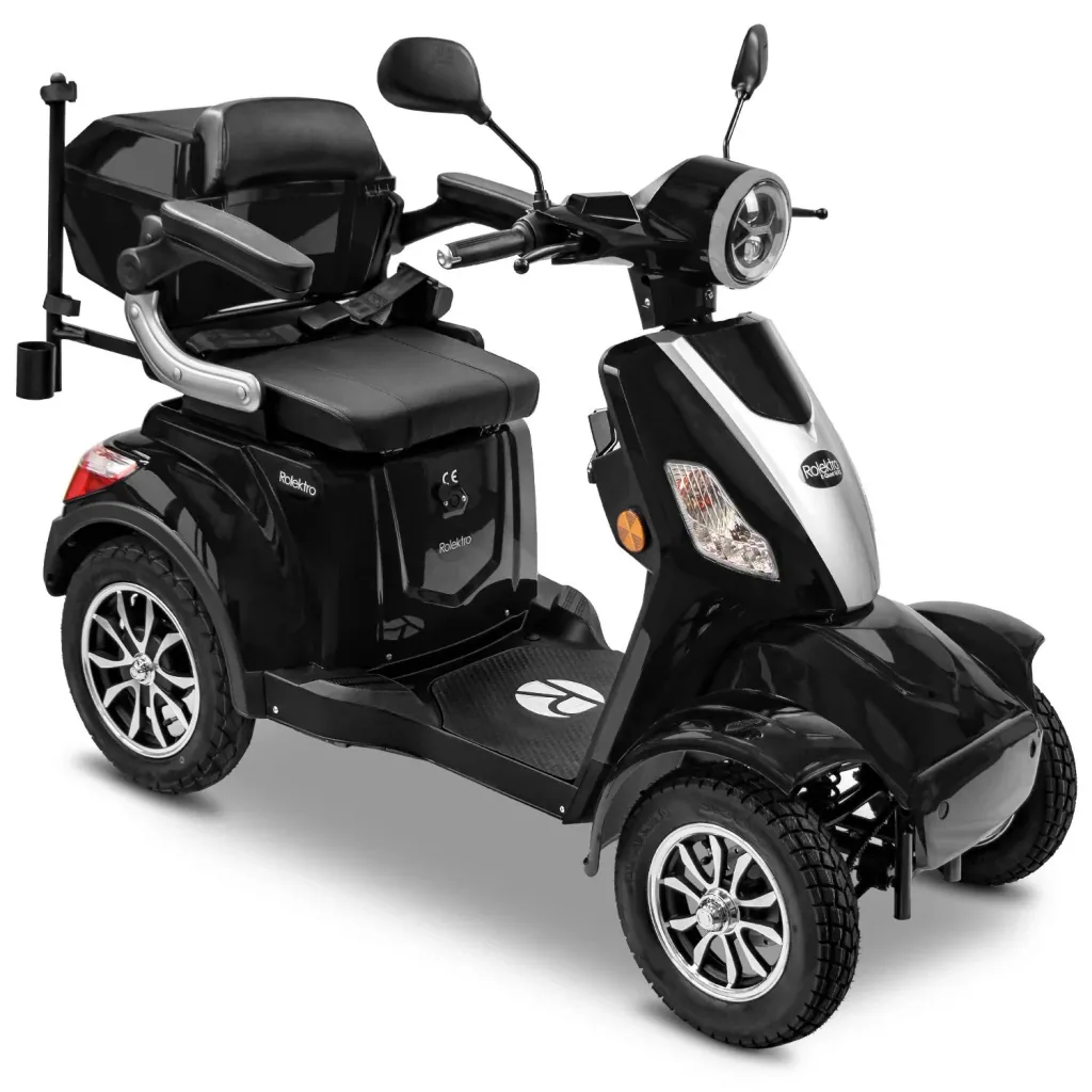 E-Quad 25 V3 Lithium Black, 1,000 Watt + Cup Holder