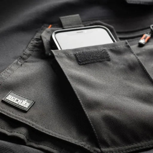Pro Flex Plus work trousers, black 34R