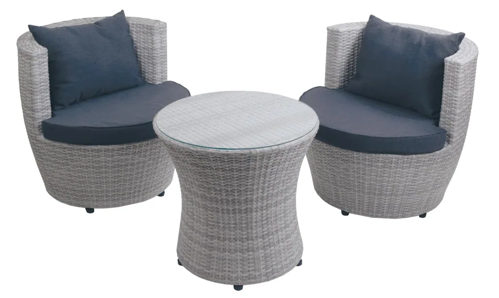 Balcony seating group Tosca/Mican 3-piece