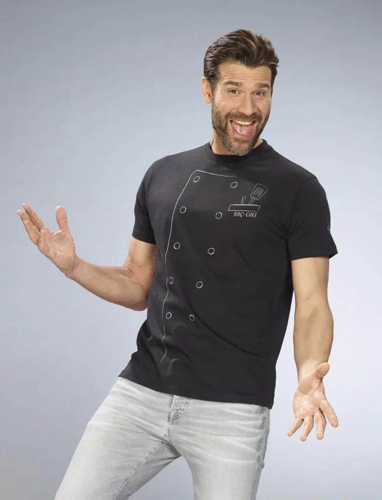 T-Shirt Grillmeister, color black, size M
