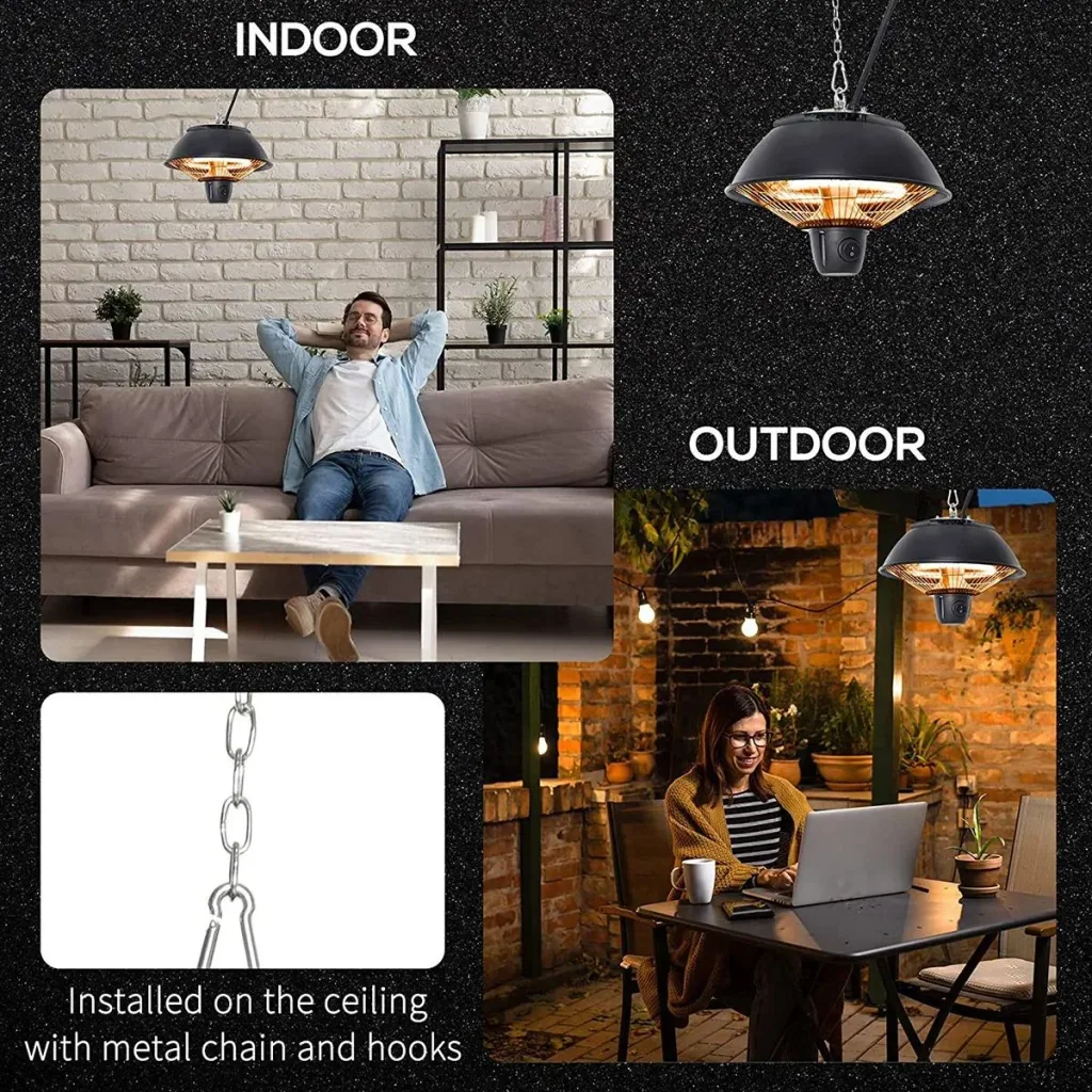Patio heater - heater - hanging - 600W