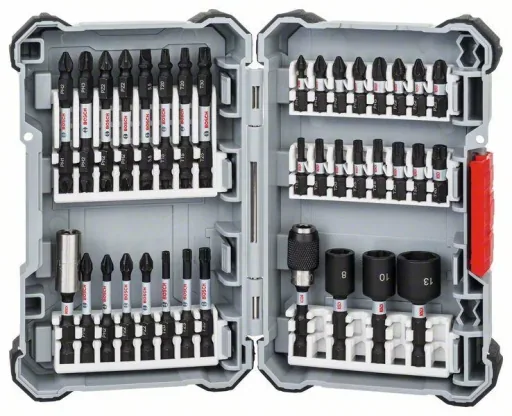 Impact Control screwdriver bit set, 36 pieces