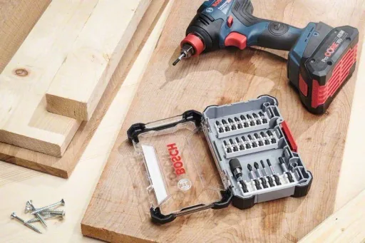 Impact Control screwdriver bit set, 36 pieces