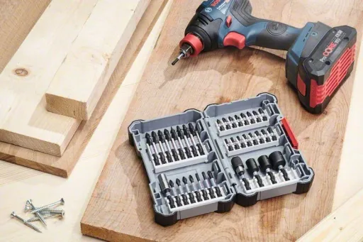 Impact Control screwdriver bit set, 36 pieces