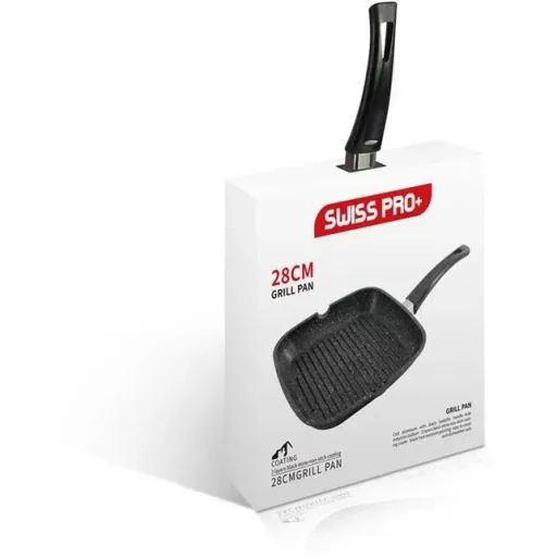 Grill pan - 28 cm - Black