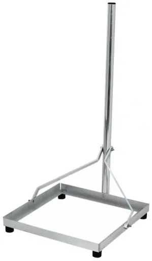 Balcony stand aluminum 50 x 50 cm