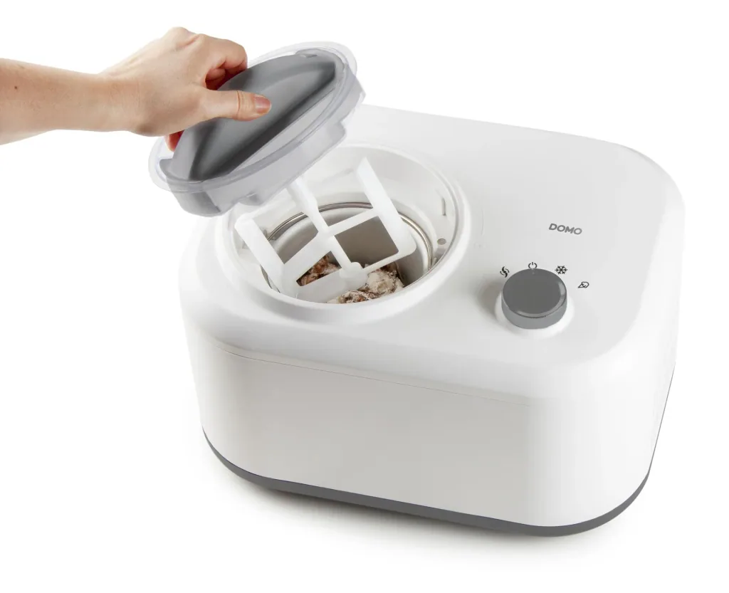 Ice cream maker "DO9243l", with compressor, 1 liter