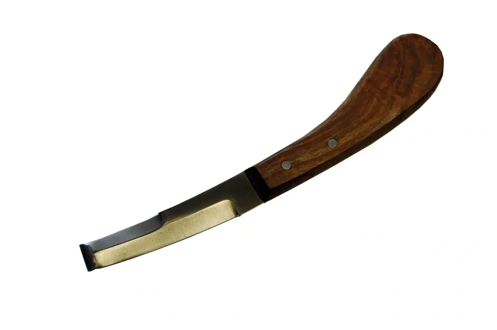 Hoof & claw knife, wide blade