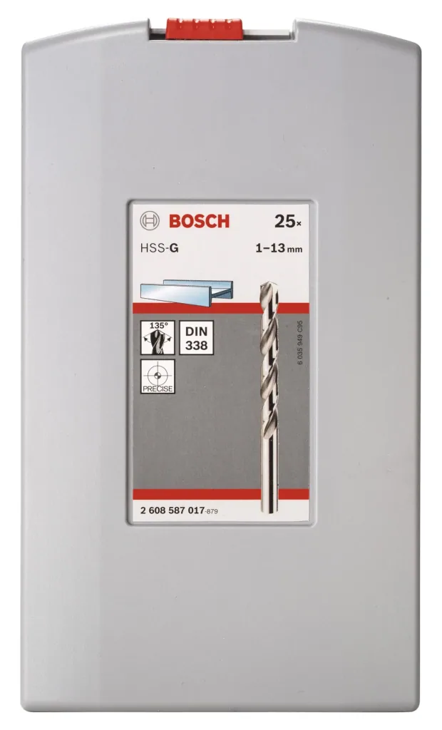 HSS twist drill 135° Pro-Box 1.0 - 13.0 mm, 25 pieces