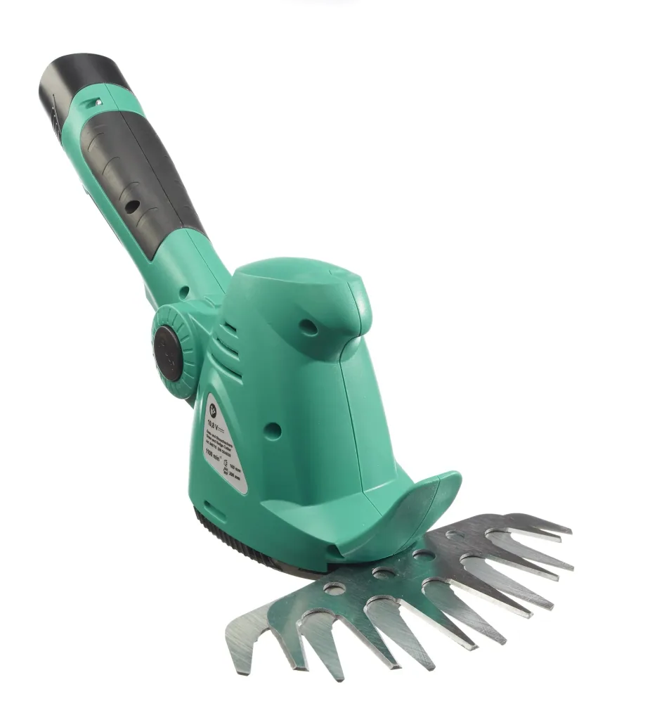 Cordless grass and shrub shears 10.8 volts with handle including spare battery