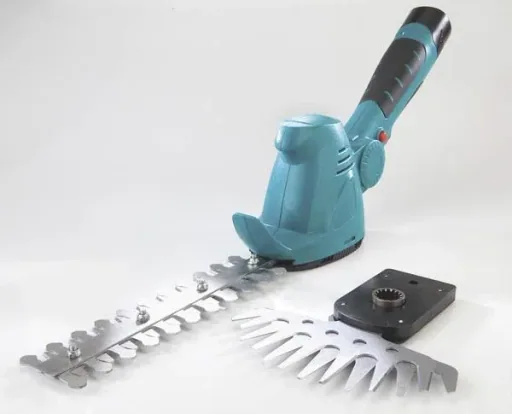 Cordless grass and shrub shears 10.8 volts with handle including spare battery