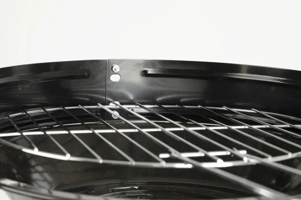 Charcoal round grill, "CG-IV-270", 45.5 cm, black