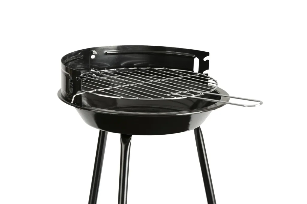 Charcoal round grill, "CG-IV-270", 45.5 cm, black