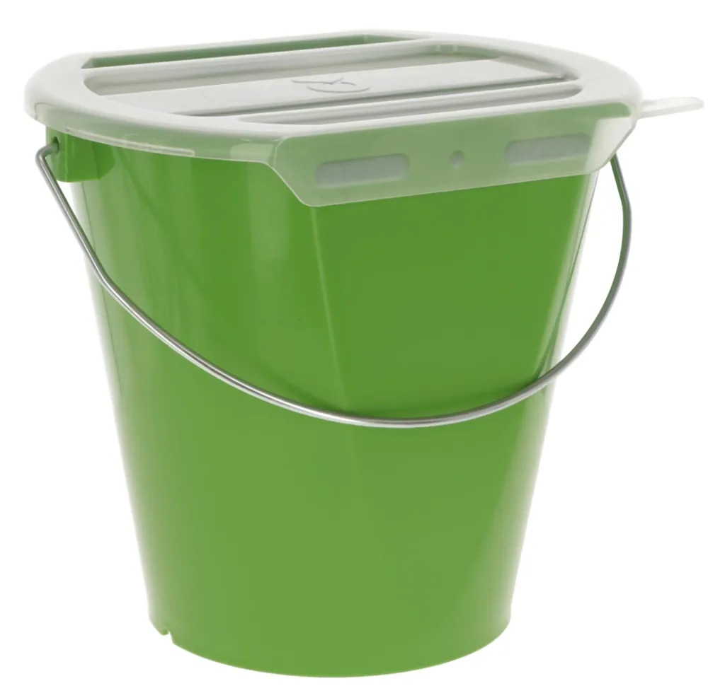 Lid for MilkGuard drinking bucket, white transparent