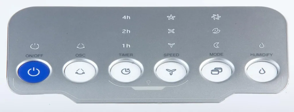 Air cooler with timer and remote control, 55 watts