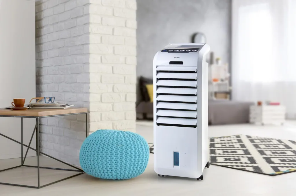 Air cooler with timer and remote control, 55 watts