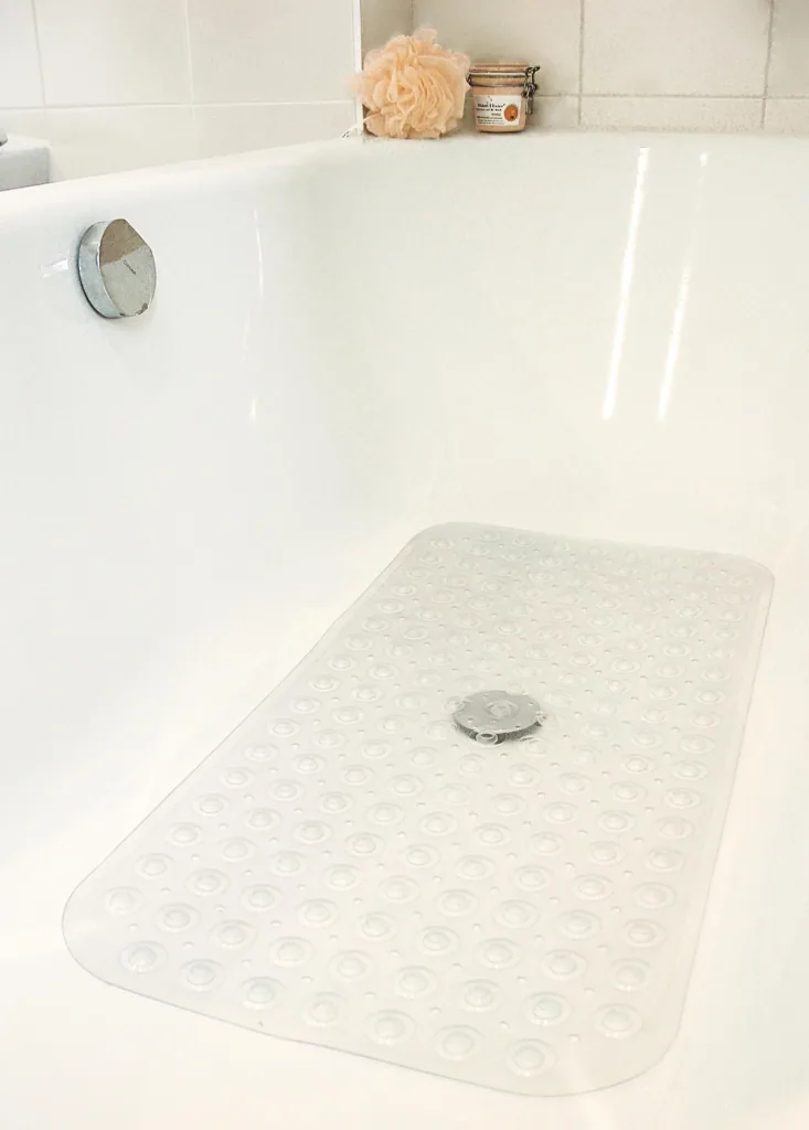Bathtub insert transparent 79 x 37 cm