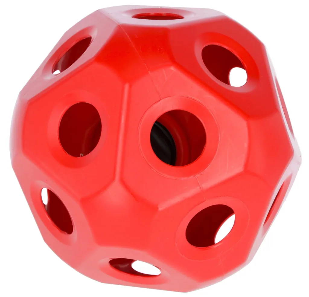 Feeding toy ball HeuBoy, red