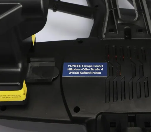 Plastic card for drone badge, voucher