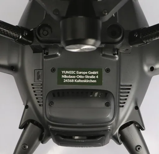 Plastic card for drone badge, voucher