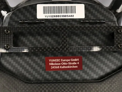 Plastic card for drone badge, voucher