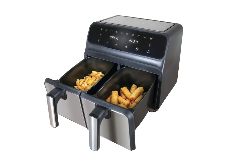 Hot air fryer double chamber Twin Zone