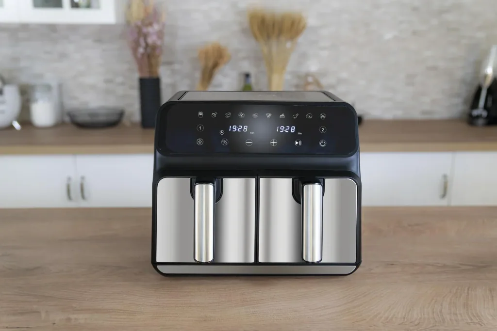 Hot air fryer double chamber Twin Zone