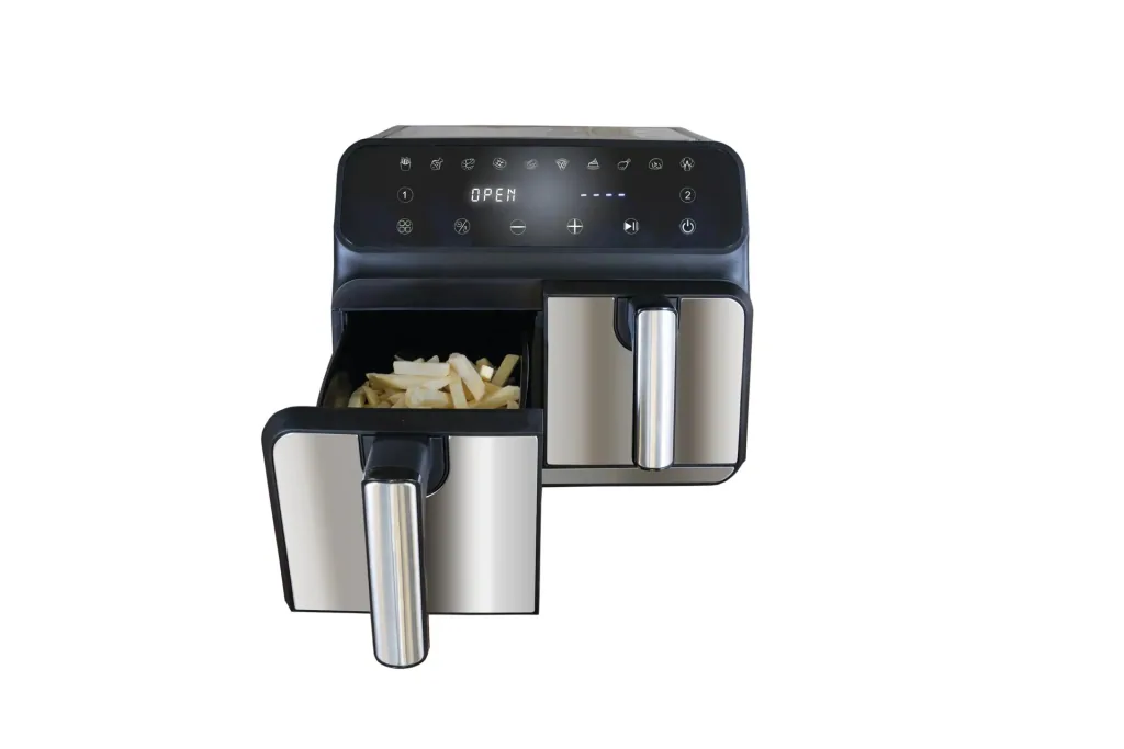 Hot air fryer double chamber Twin Zone