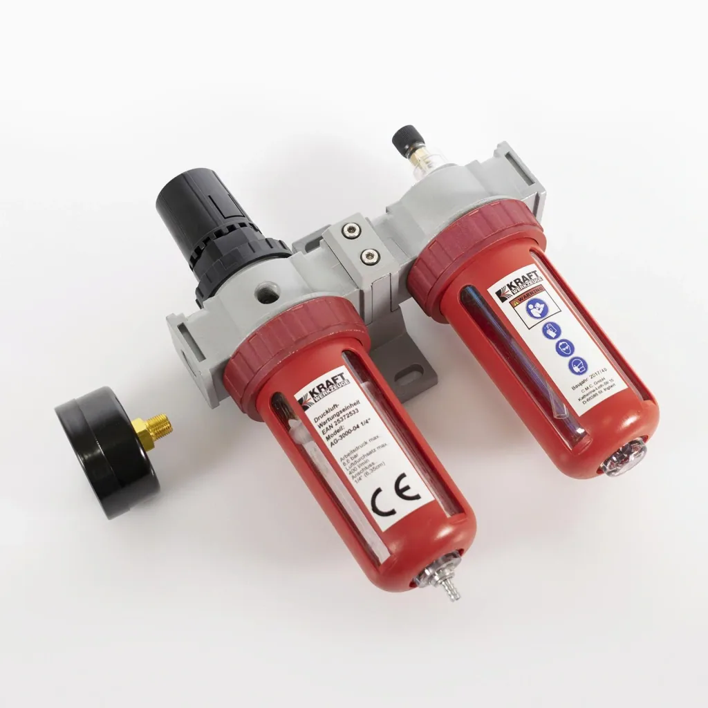 Compressed air maintenance unit 1/4" filter